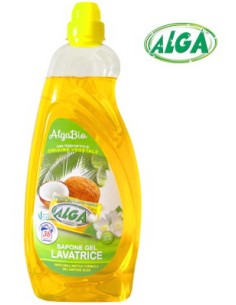 alga bio detersivo lavatrice gel - 36 lavaggi 1950ml - di origine vegetale: tuttocasashop.live: prodotti per bucato e tessuti