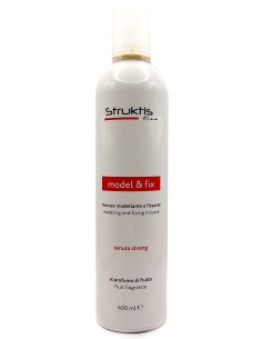 strukti spuma fissante per capelli 400ml - model&fix strong fruit fragrance: tuttocasashop.live: igiene e cura della persona