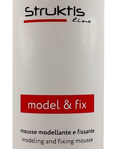 strukti spuma fissante per capelli 400ml - model&fix strong fruit fragrance: tuttocasashop.live: igiene e cura della persona