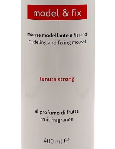 strukti spuma fissante per capelli 400ml - model&fix strong fruit fragrance: tuttocasashop.live: igiene e cura della persona