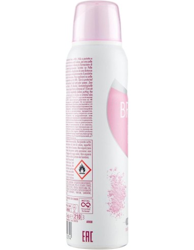 breeze deodorante spray - 150ml - perfect beauty - 0% alcool - zero macchie: tuttocasashop.live: igiene e cura della persona