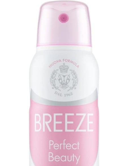 breeze deodorante spray - 150ml - perfect beauty - 0% alcool - zero macchie: tuttocasashop.live: igiene e cura della persona