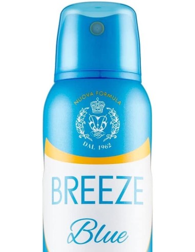 breeze deodorante spray - 150ml - blue - neroli e bergamotto - zero macchie: tuttocasashop.live: igiene e cura della persona