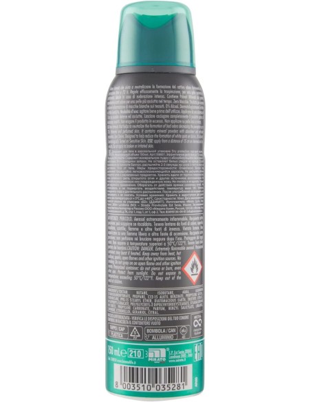 breeze deodorante spray - 150ml - men dry protection - zero alcool e macchie: tuttocasashop.live: igiene e cura della persona