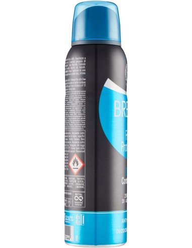 breeze deodorante spray - 150ml - men fresh protection - 48h - zero macchie: tuttocasashop.live: igiene e cura della persona