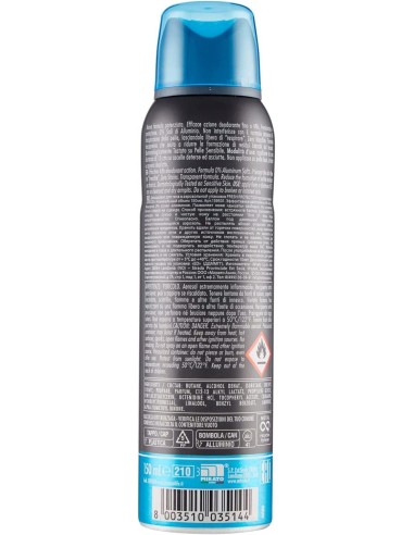 breeze deodorante spray - 150ml - men fresh protection - 48h - zero macchie: tuttocasashop.live: igiene e cura della persona
