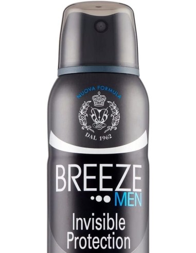 breeze deodorante spray - 150ml - men invisible protection - anti macchie: tuttocasashop.live: igiene e cura della persona