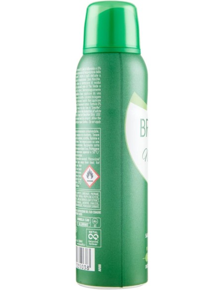 breeze deodorante spray - 150ml - natural essence - the verde - zero macchie: tuttocasashop.live: igiene e cura della persona