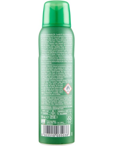 breeze deodorante spray - 150ml - natural essence - the verde - zero macchie: tuttocasashop.live: igiene e cura della persona