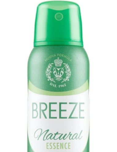 breeze deodorante spray - 150ml - natural essence - the verde - zero macchie: tuttocasashop.live: igiene e cura della persona