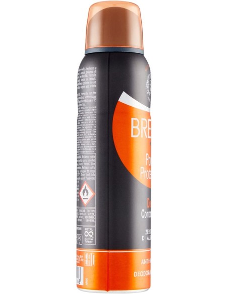 breeze deodorante spray - 150ml - men power protection - 48h - anti-macchie: tuttocasashop.live: igiene e cura della persona