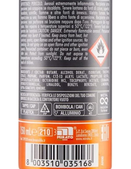 breeze deodorante spray - 150ml - men power protection - 48h - anti-macchie: tuttocasashop.live: igiene e cura della persona