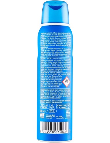 breeze deodorante spray - 150ml - sporting - lime e vetiver - zero macchie: tuttocasashop.live: igiene e cura della persona