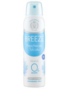 breeze deodorante spray - 150ml - freschezza talcata - zero macchie: tuttocasashop.live: igiene e cura della persona