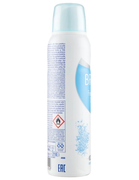 breeze deodorante spray - 150ml - freschezza talcata - zero macchie: tuttocasashop.live: igiene e cura della persona