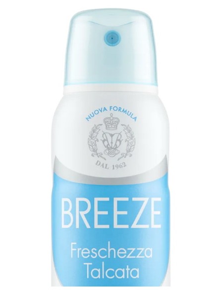 breeze deodorante spray - 150ml - freschezza talcata - zero macchie: tuttocasashop.live: igiene e cura della persona