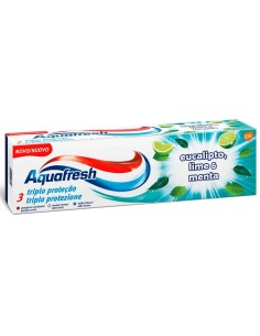 aquafresh dentifricio 75ml - tripla protezione - eucalipto lime & menta: tuttocasashop.live: igiene e cura della persona