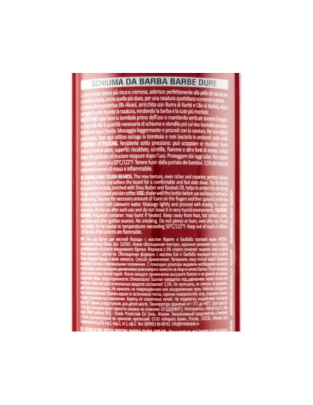 intesa pour homme schiuma da barba - 300ml - barbe dure - burro di karite': tuttocasashop.live: igiene e cura della persona