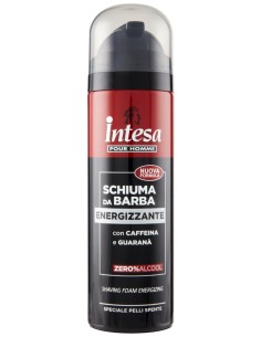 intesa pour homme schiuma da barba - 300ml - energizzante - caffeina guarana: tuttocasashop.live: igiene e cura della persona