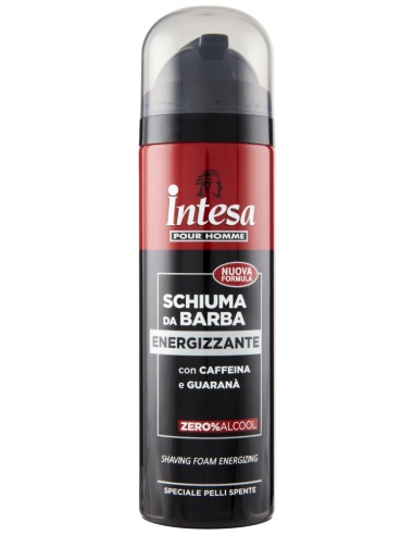 intesa pour homme schiuma da barba - 300ml - energizzante - caffeina guarana: tuttocasashop.live: igiene e cura della persona