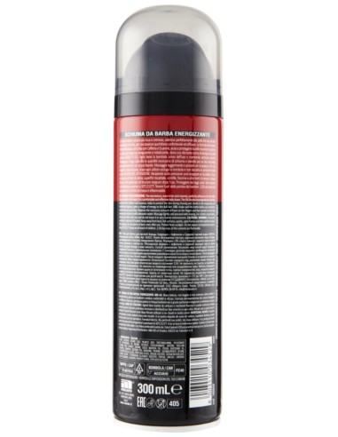 intesa pour homme schiuma da barba - 300ml - energizzante - caffeina guarana: tuttocasashop.live: igiene e cura della persona