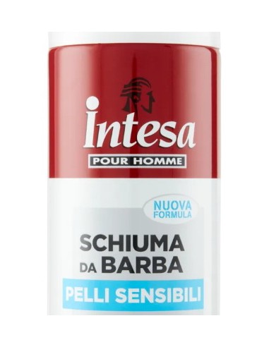 intesa pour homme schiuma da barba - 300ml - pelli  sensibili - aloe canapa: tuttocasashop.live: igiene e cura della persona