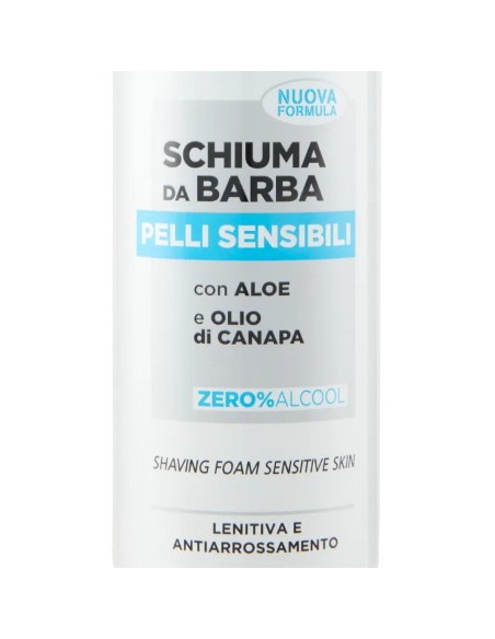 intesa pour homme schiuma da barba - 300ml - pelli  sensibili - aloe canapa: tuttocasashop.live: igiene e cura della persona