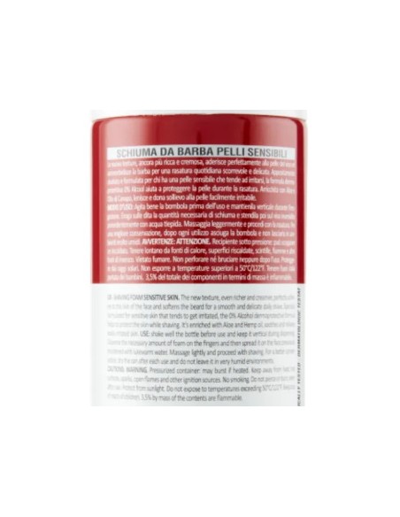 intesa pour homme schiuma da barba - 300ml - pelli  sensibili - aloe canapa: tuttocasashop.live: igiene e cura della persona