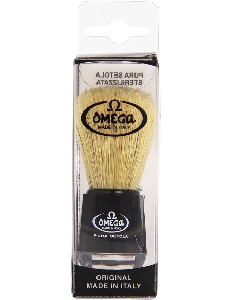 omega pennello da barba - art 10019 - made in italy: tuttocasashop.live: igiene e cura della persona
