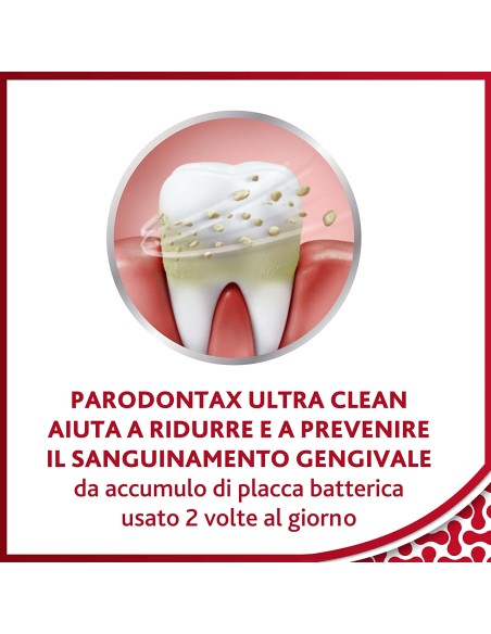 parodontax dentifricio - 75ml - ultra clean: tuttocasashop.live: igiene e cura della persona