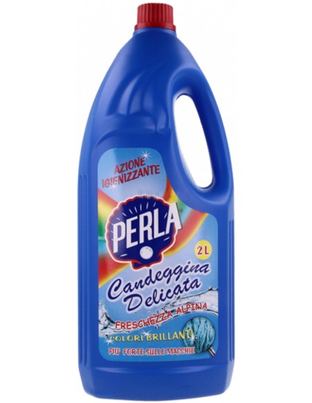 perla candeggina delicata 2l - bucato a mano e lavatrice - freschezza alpina: tuttocasashop.live: prodotti per bucato e tessuti