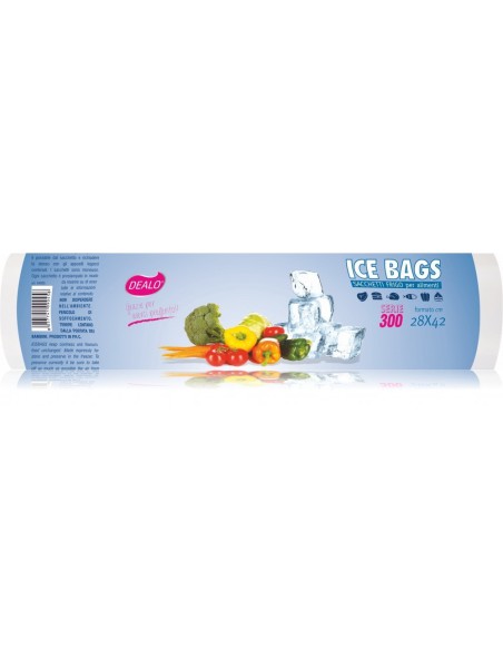dealo sacchi gelo 28x42cm misura grande s300 - per frigo o congelatore: tuttocasashop.live: carta & monouso