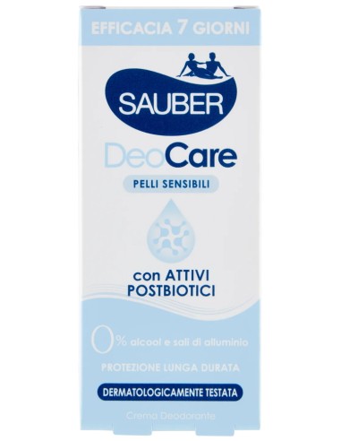 sauber deodorante in crema - 35ml - deo care - efficacia 7 giorni: tuttocasashop.live: igiene e cura della persona