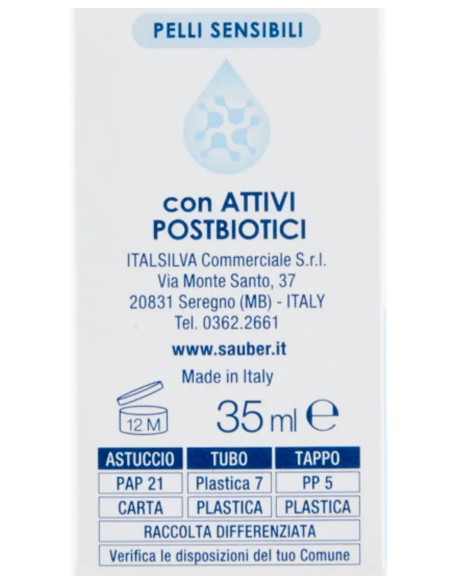 sauber deodorante in crema - 35ml - deo care - efficacia 7 giorni: tuttocasashop.live: igiene e cura della persona