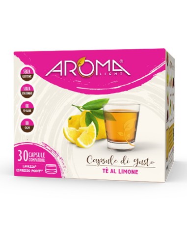 aroma light 30 capsule di gusto - te al limone - per lavazza espresso point: tuttocasashop.live: altro - bazar
