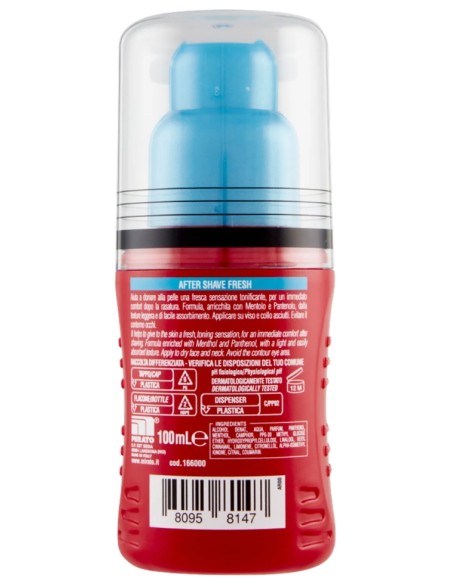 intesa pour homme after shave dopobarba - 100ml - fresh - tonificante: tuttocasashop.live: igiene e cura della persona