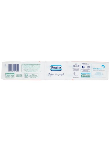 regina ci cuori fazzolettini di carta da naso - 10 pacchetti da 9 pezzi: tuttocasashop.live: carta & monouso