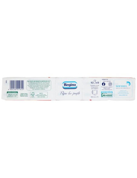 regina ci cuori fazzolettini di carta da naso - 10 pacchetti da 9 pezzi: tuttocasashop.live: carta & monouso