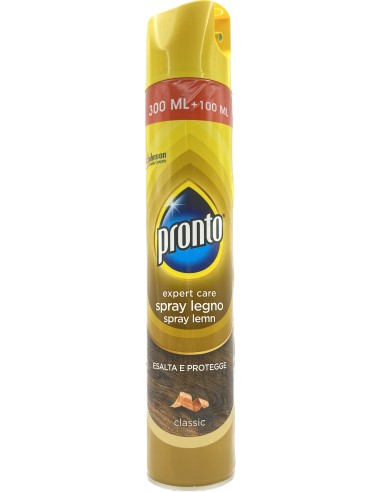 pronto detergente per legno e mobili - spray 400ml - classico: tuttocasashop.live: pulizia e cura della casa