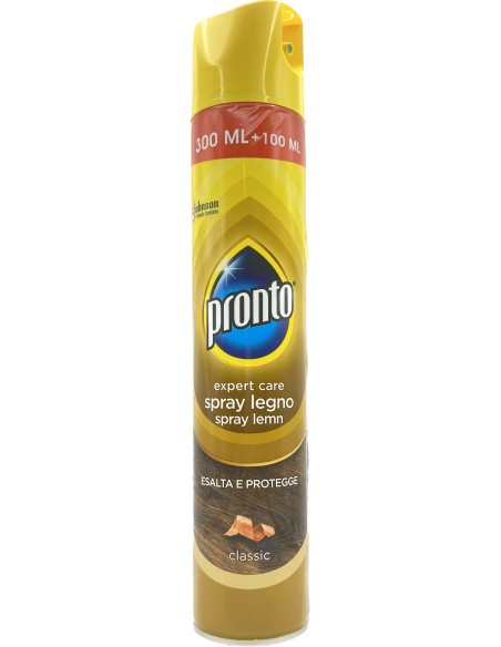 pronto detergente per legno e mobili - spray 400ml - classico: tuttocasashop.live: pulizia e cura della casa