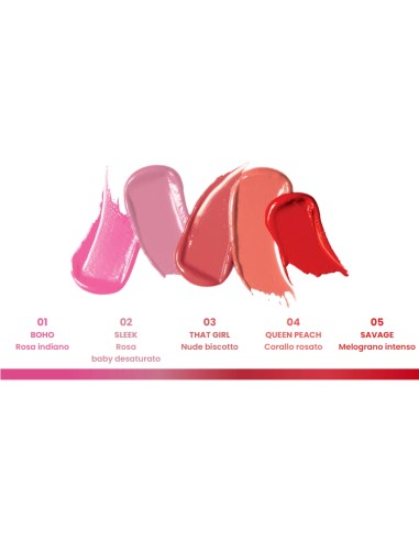 astra hypnotize liquid lip & cheek - rossetto blush - 04 queen peach: tuttocasashop.live: igiene e cura della persona
