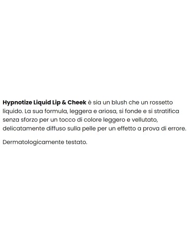 astra hypnotize liquid lip & cheek - rossetto blush - 05 savage: tuttocasashop.live: igiene e cura della persona