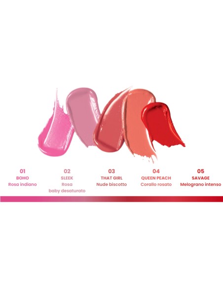 astra hypnotize liquid lip & cheek - rossetto blush - 05 savage: tuttocasashop.live: igiene e cura della persona