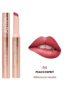 astra madame lipstylo the mat - rossetto stylo effetto mat - 04 peach esprit: tuttocasashop.live: igiene e cura della persona