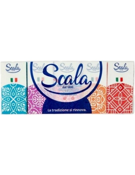 scala fazzolettini di carta da naso 4 veli - 10 pacchetti da 10 pezzi: tuttocasashop.live: carta & monouso