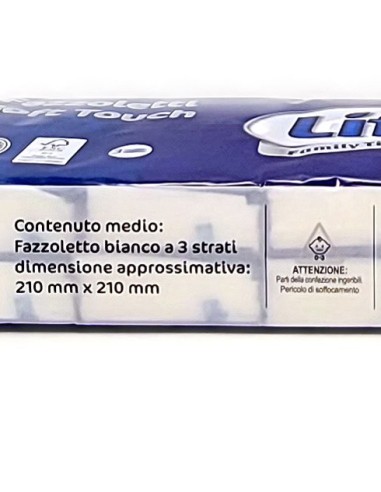 life fazzoletti da naso di carta - 3 veli - 10 pacchetti da 9 pezzi: tuttocasashop.live: carta & monouso
