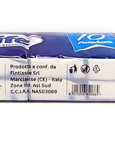 life fazzoletti da naso di carta - 3 veli - 10 pacchetti da 9 pezzi: tuttocasashop.live: carta & monouso