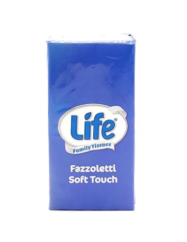 life fazzoletti da naso di carta - 3 veli - 10 pacchetti da 9 pezzi: tuttocasashop.live: carta & monouso
