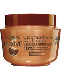 elvive maschera per capelli - 300ml - olio straordinario di jojoba: tuttocasashop.live: igiene e cura della persona