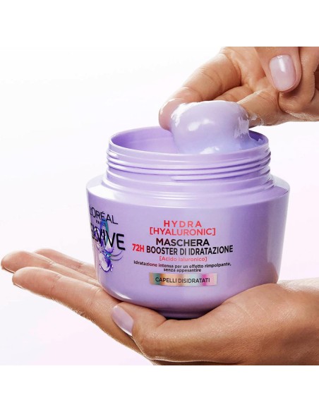 elvive maschera per capelli - 300ml - hydra hyaluronic 72h booster idratante: tuttocasashop.live: igiene e cura della persona